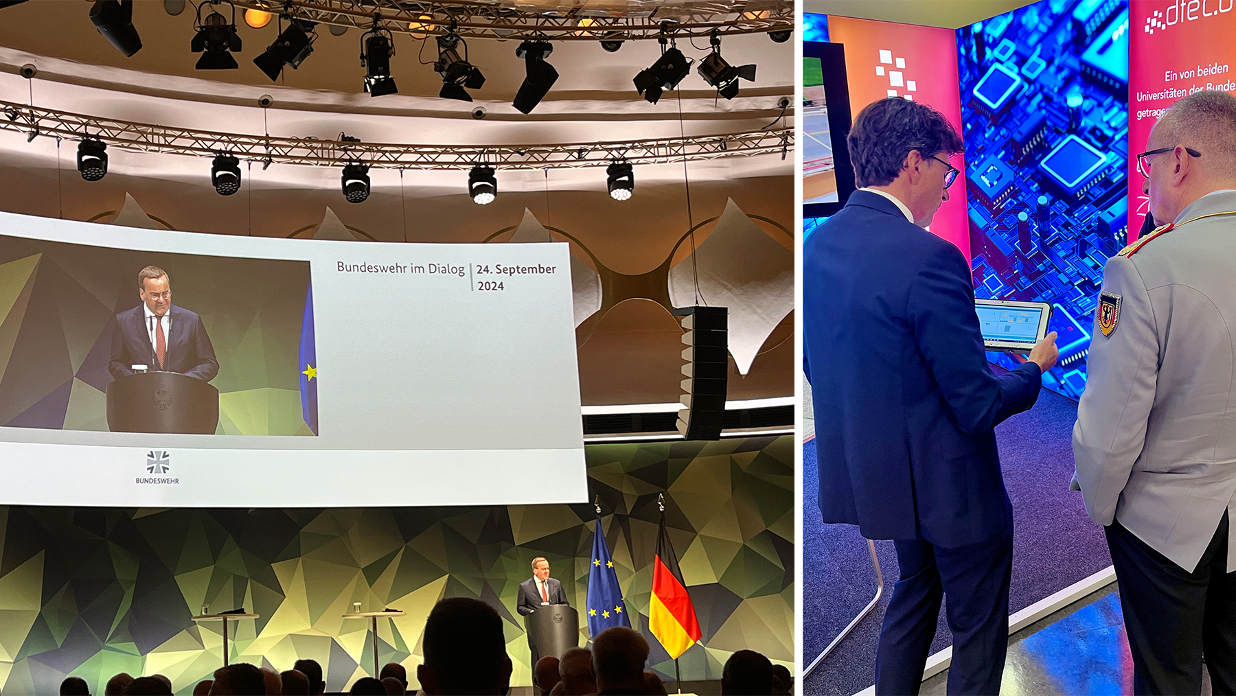Impressionen von Bundeswehr im Dialog